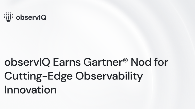 observIQ Earns Gartner® Nod for Cutting-Edge Observability Innovation