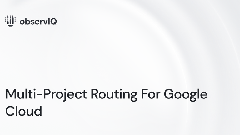 Multi-Project Routing For Google Cloud