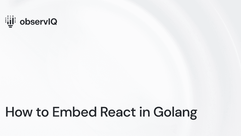 How to Embed React in Golang