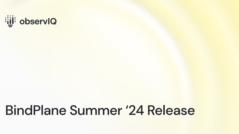 BindPlane Summer ‘24 Release