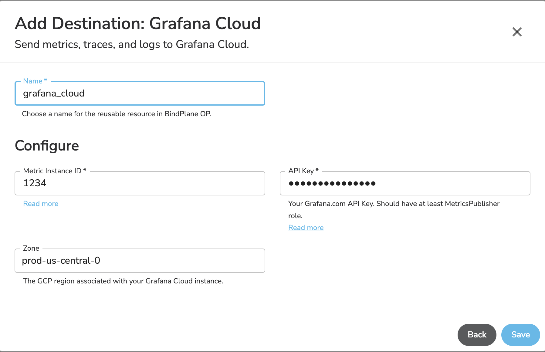 observIQ docs - Grafana Cloud - image 1