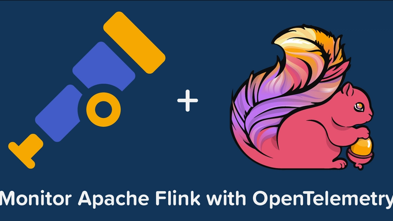 How to monitor Apache Flink with OpenTelemetry
