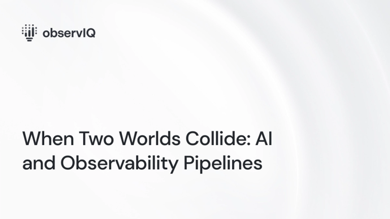 When Two Worlds Collide: AI and Observability Pipelines