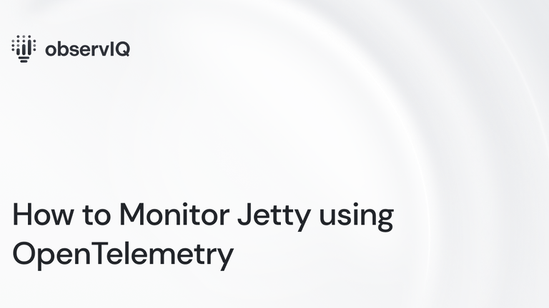 How to Monitor Jetty using OpenTelemetry